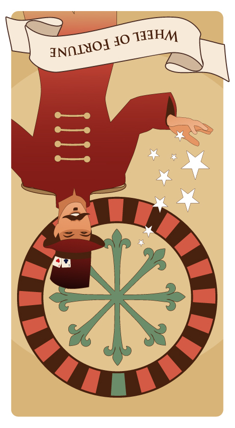 運命の輪 逆位置