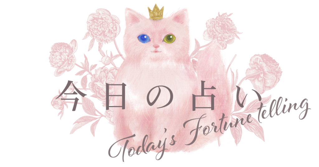 今日の運勢を占う | 今日のタロットメッセージを占う | 無料タロット占いのもも猫占い